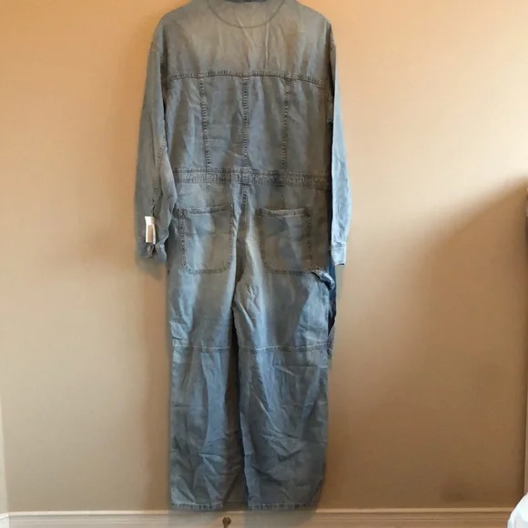 Free People Knox Coverall Morning Dew romper/jumpsuit - Picture 11 of 13